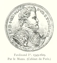 Ferdinand I., 1549-1609, von Mazza, Cabinet de Paris